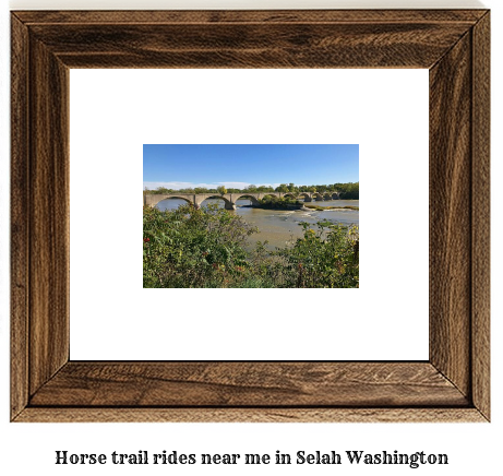 horse trail rides near me in Selah, Washington